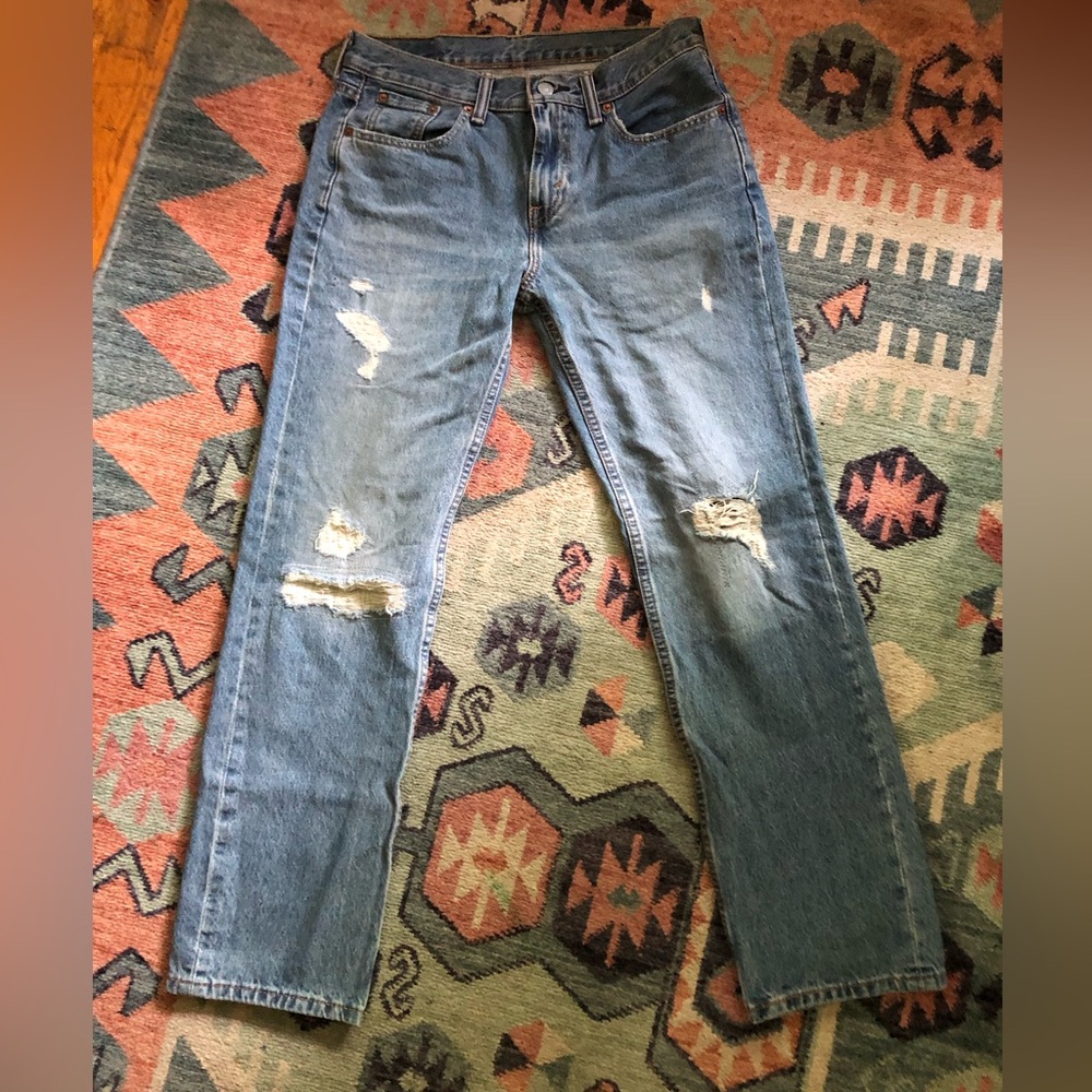 Levi Tapered 514 Blue Jeans